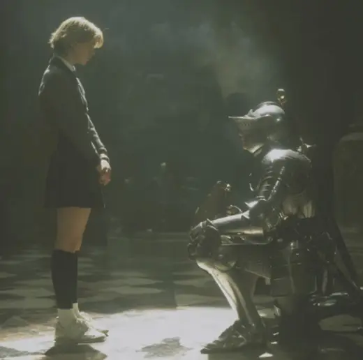Father in the Armour – AI image example